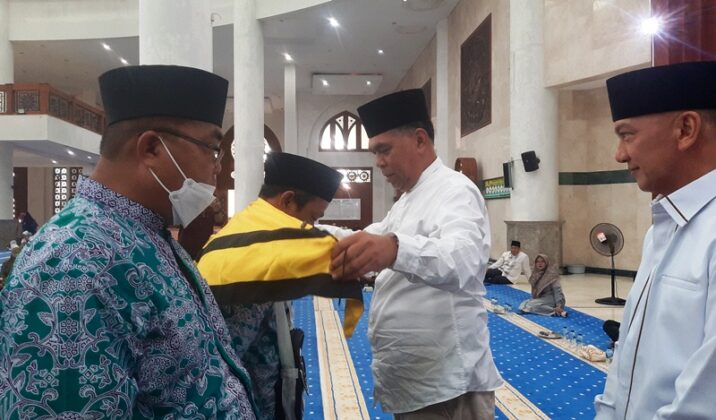 Bupati Dan Wabup Natuna Lepas 46 Calon Jemaah Haji Mandala POS