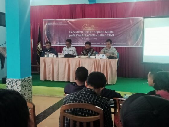 KPU Anambas Gandeng Media Massa Sebarluaskan Informasi Kepemiliuan