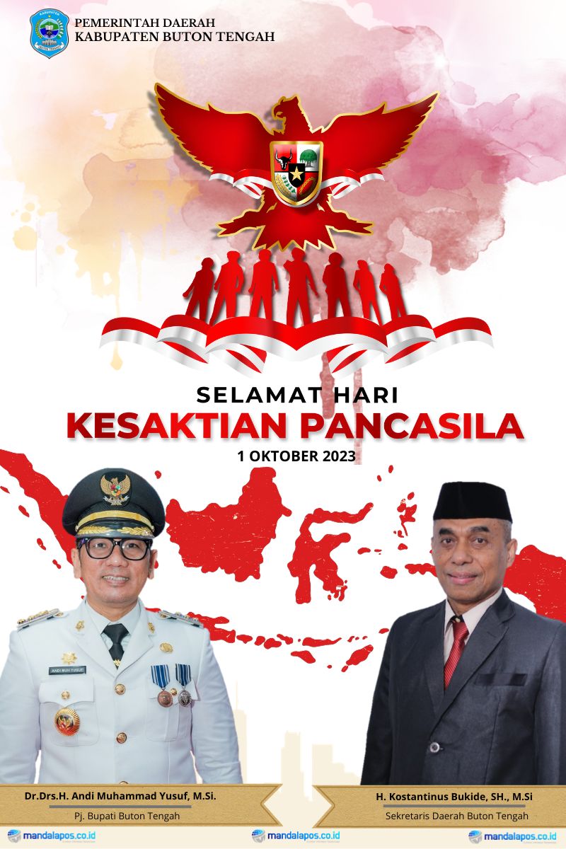 Jadi Irup Upacara Hari Kesaktian Pancasila Pj Bupati Buteng Ideologi