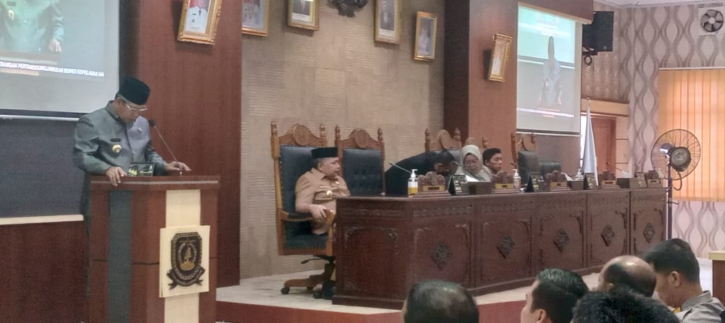 Dprd Anambas Gelar Paripurna Penyampaian Lkpj Anggaran Tahun Oleh